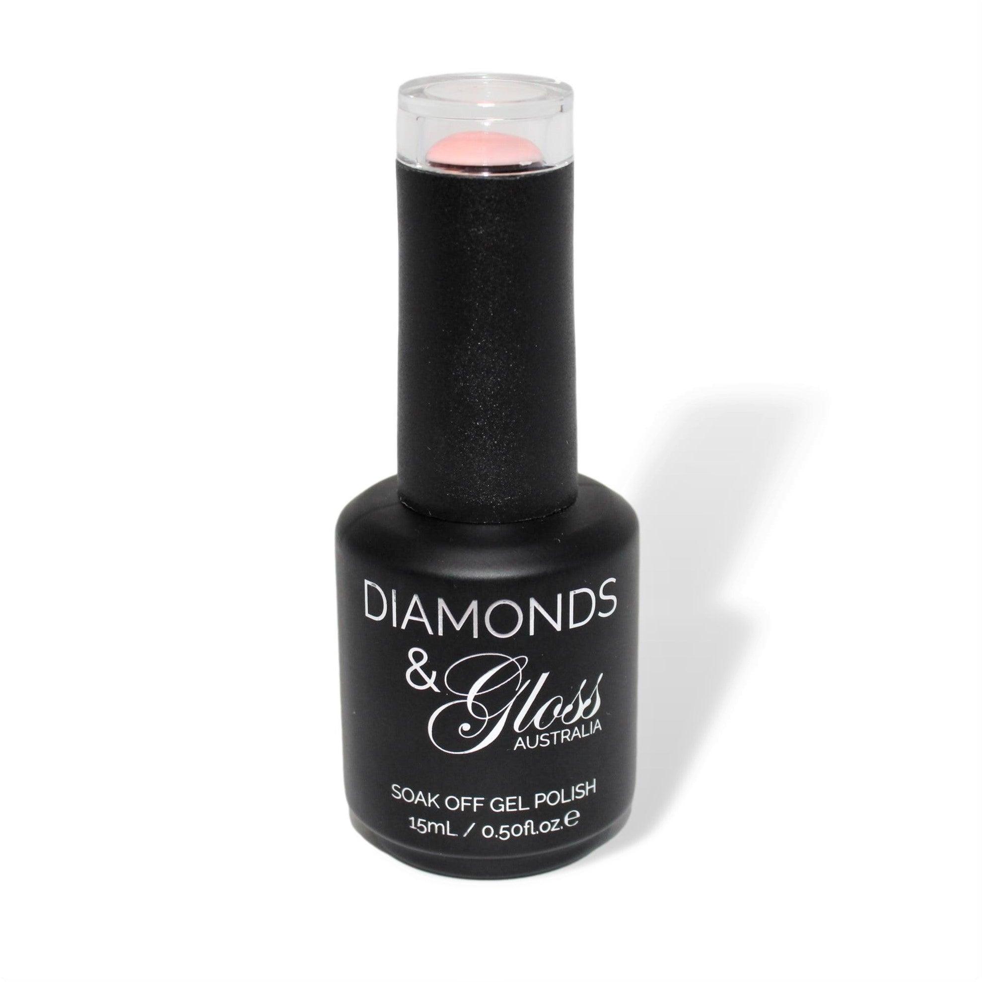 Naked Natural Shimmer HEMA Free Gel Nail Polish Diamonds & Gloss Australia 15ml Bottle Vegan , Cruelty Free