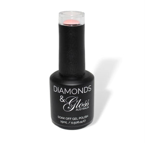 Naked Natural Shimmer HEMA Free Gel Nail Polish Diamonds & Gloss Australia 15ml Bottle Vegan , Cruelty Free