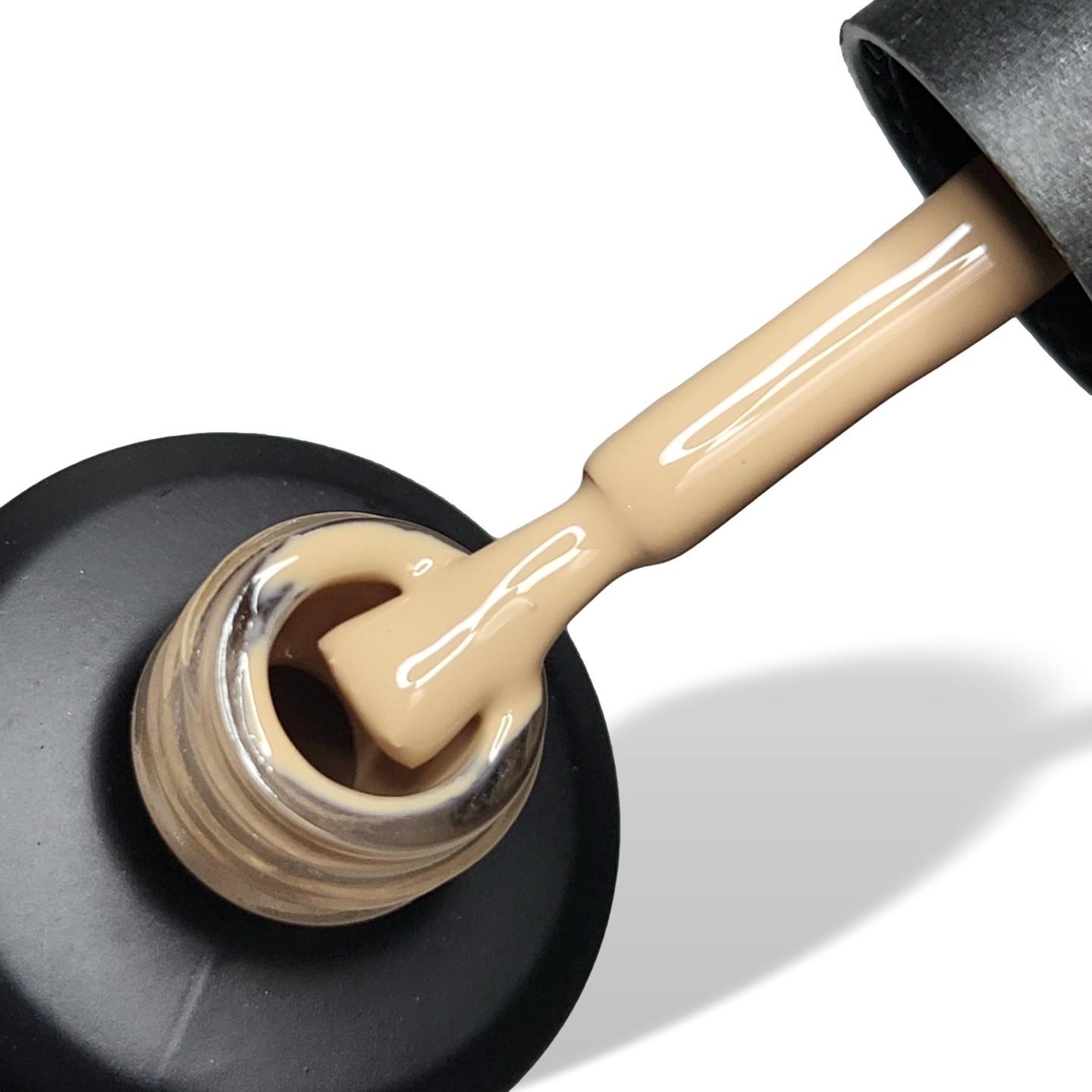 Natural Nude HEMA Free Gel Nail Polish 15ml Bottle & Brush