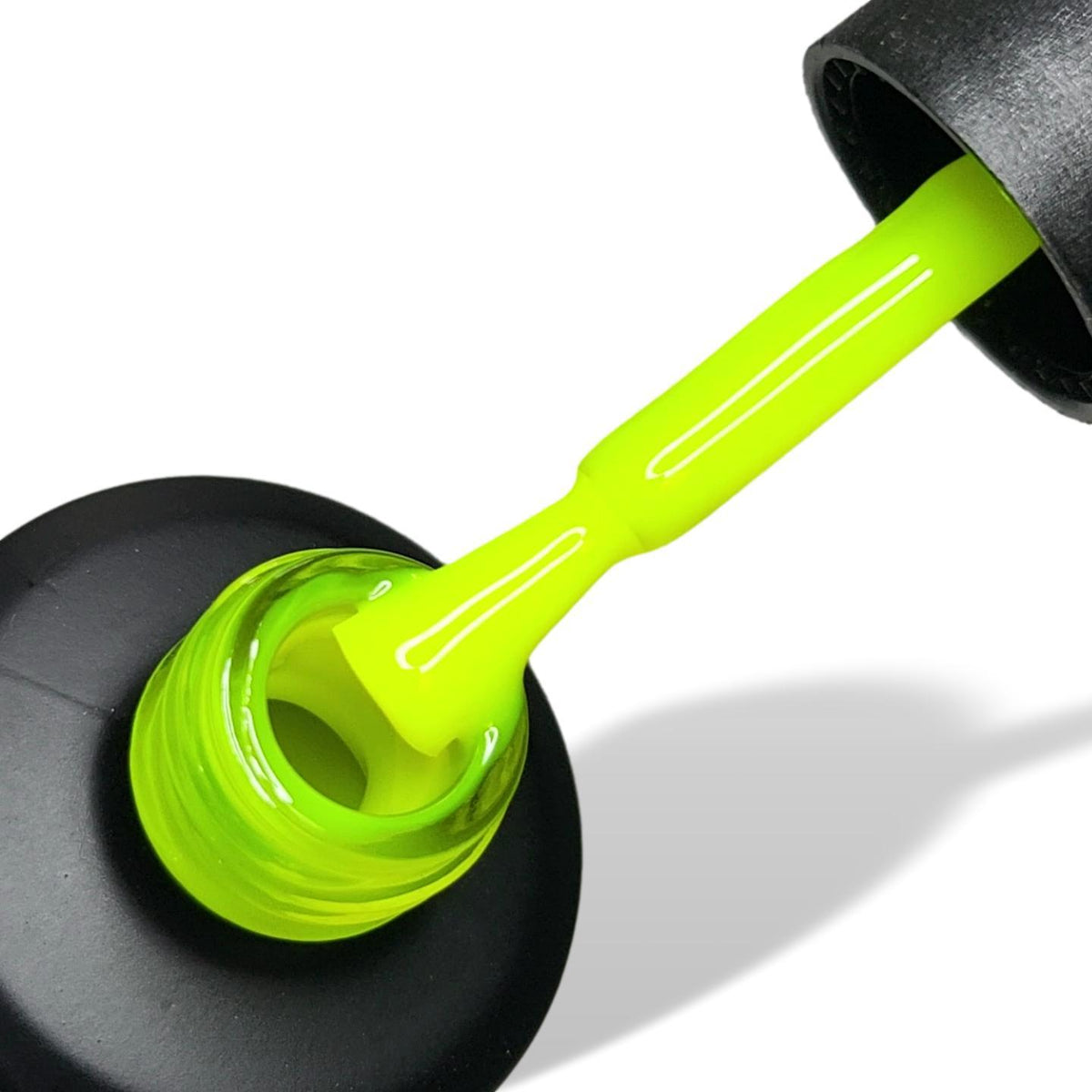 Neon Sunshine Yellow HEMA Free Gel Nail Polish 15ml Bottle & Brush