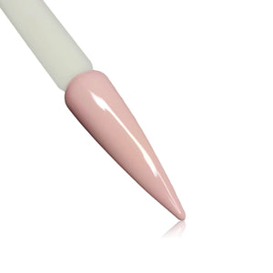Nude Pink HEMA Free Gel Polish on Nail Swatch Stick