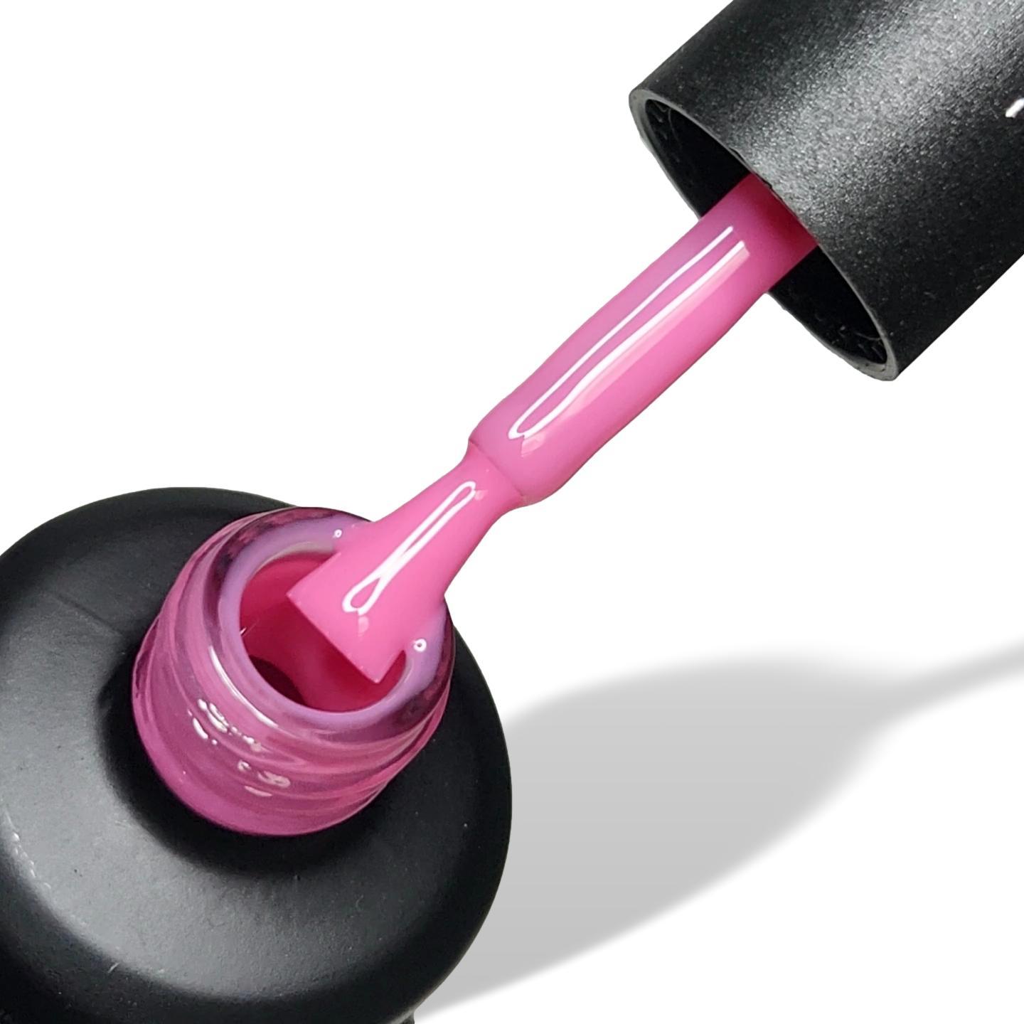 Petals Transparent French Pink HEMA Free Gel Nail Polish 15ml Bottle & Brush