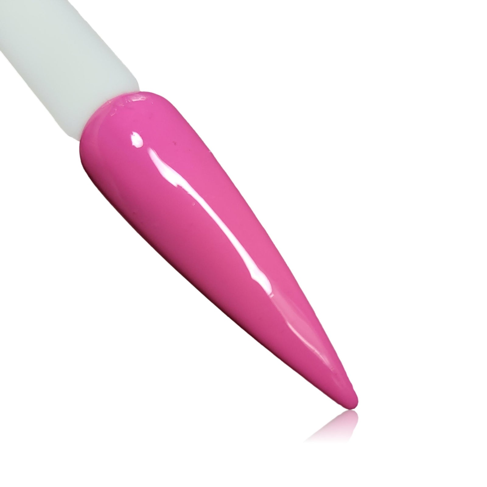 Rose Garden Pink HEMA Free Gel Polish on Nail Swatch Stick