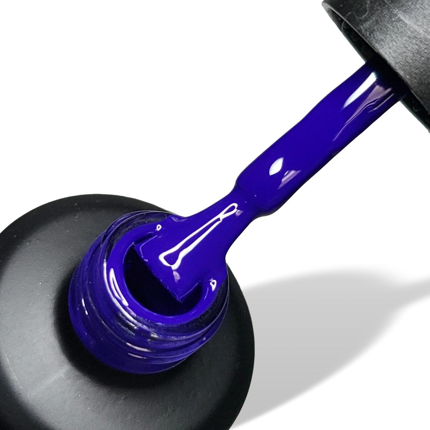 Royal Dark Blue Glossy & Matte HEMA Free Gel Nail Polish Swatches