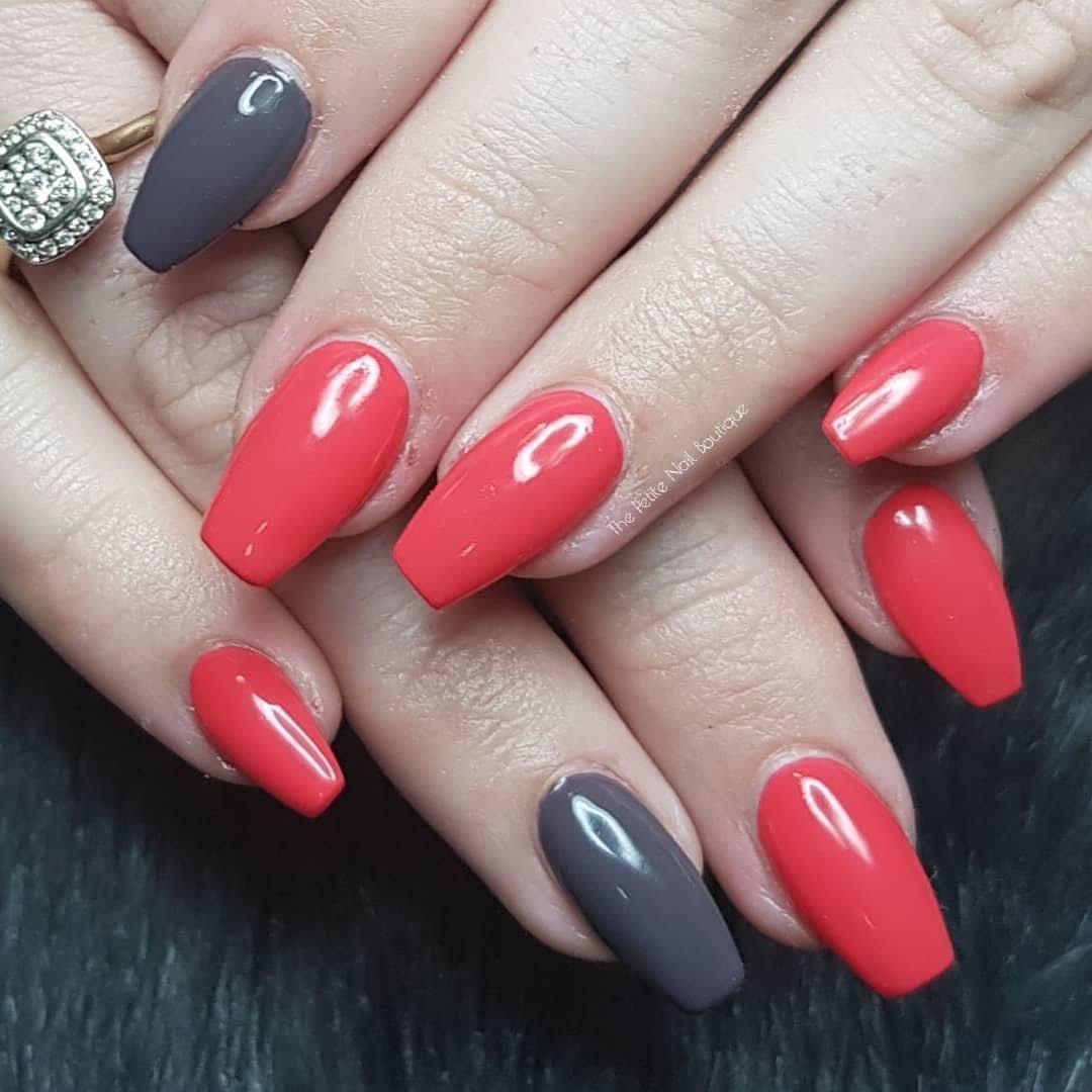 Seeing Red  HEMA Free Gel Nail Polish Diamonds & Gloss Australia 15ml Bottle Vegan , Cruelty Free