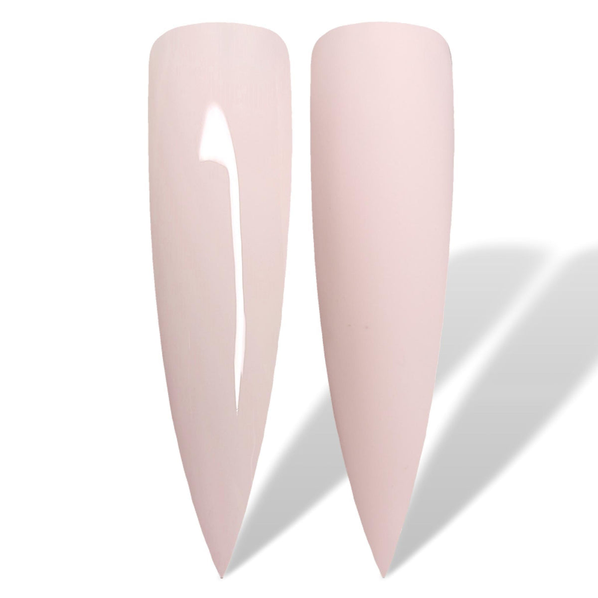 Smooth as Silk Nude Glossy &amp; Matte HEMA Free Gel Nail Polish Swatches 