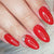 Vixen Red Glossy & Matte HEMA Free Gel Nail Polish Swatches 