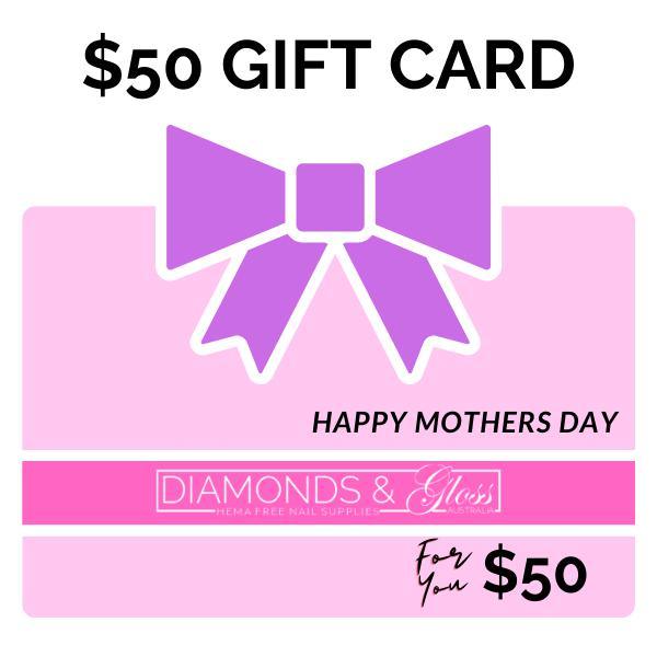 Mothers Day Gift Card - Sent instantly via email