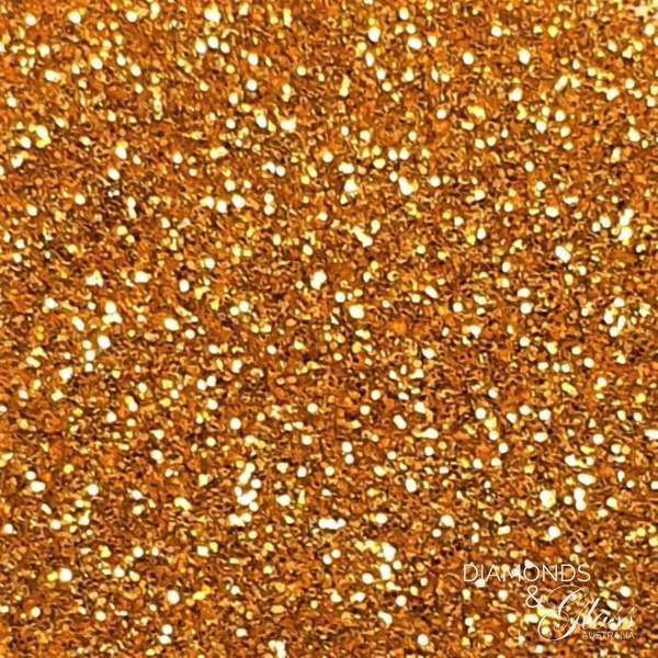Gold Metallic Nail Art Glitter 008 swatch on table